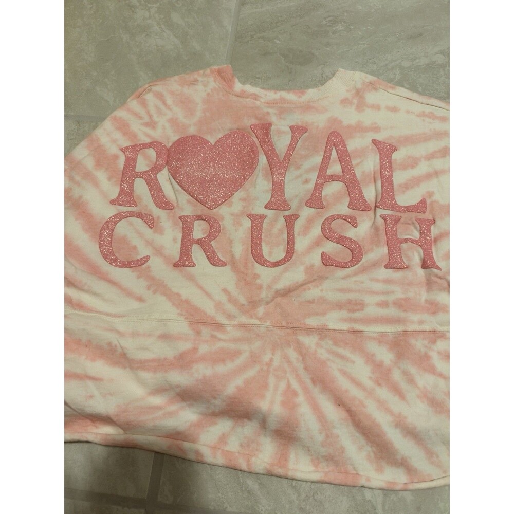 Disney x Spirit Jersey Womens Large Royal Crush Pink Prince Long Sleeve Top
